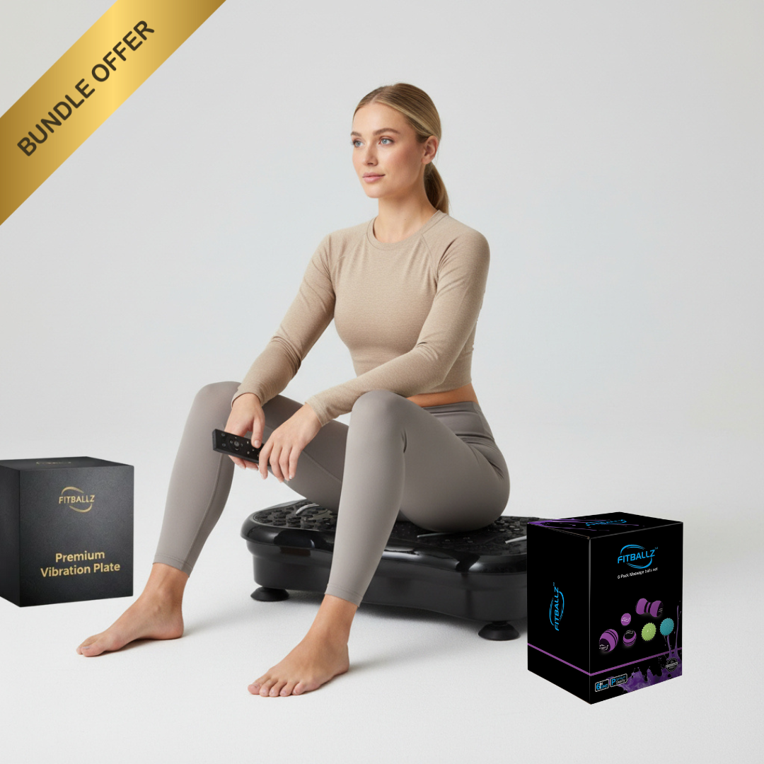 Fitballz™ Vibration Plate &  Massage Balls Kit