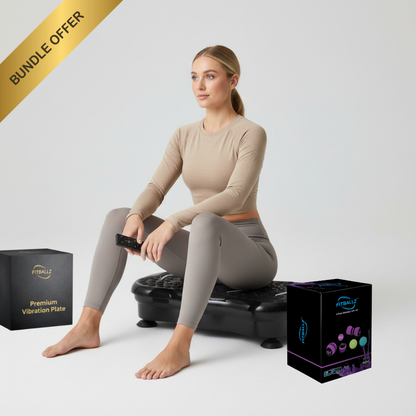 Fitballz™ Vibration Plate &  Massage Balls Kit