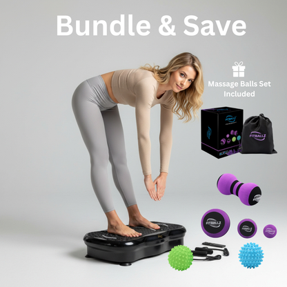 Fitballz™ Vibration Plate &  Massage Balls Kit