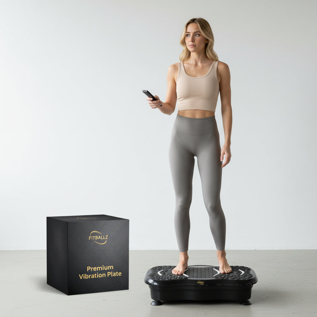 Fitballz™ Vibration Plate &  Massage Balls Kit
