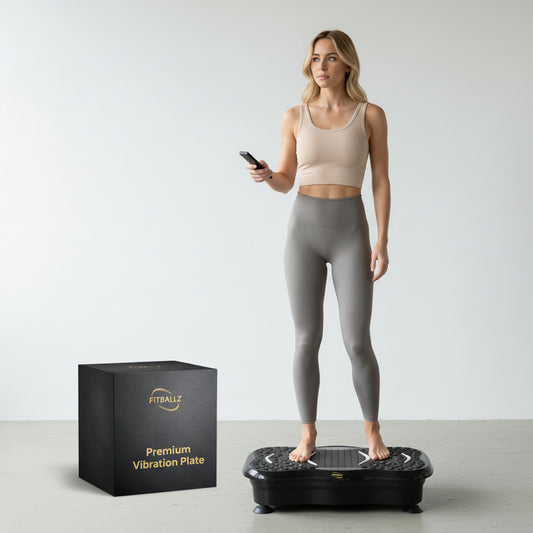 Fitballz™ Vibration Plate &  Massage Balls Kit