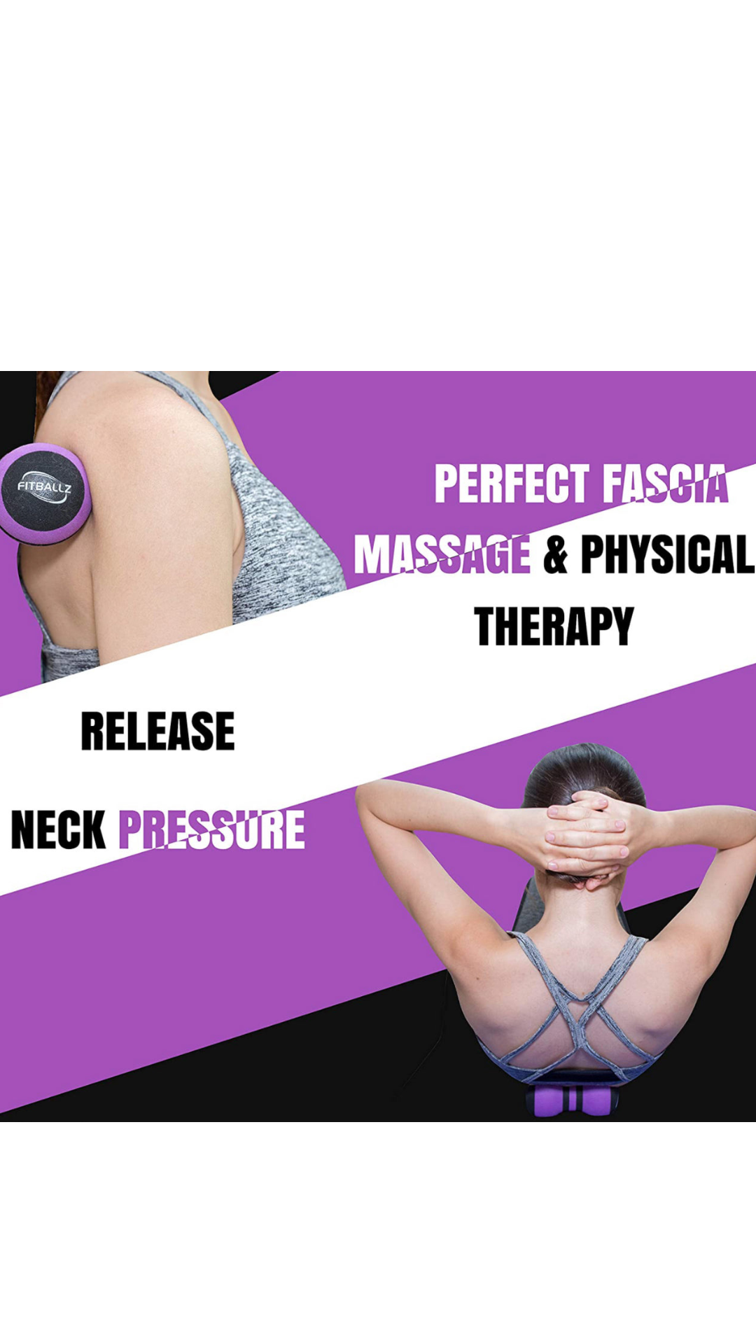 FITBALLZ™ Massage Balls Set - Muscle Relief Without Expensive Therapy
