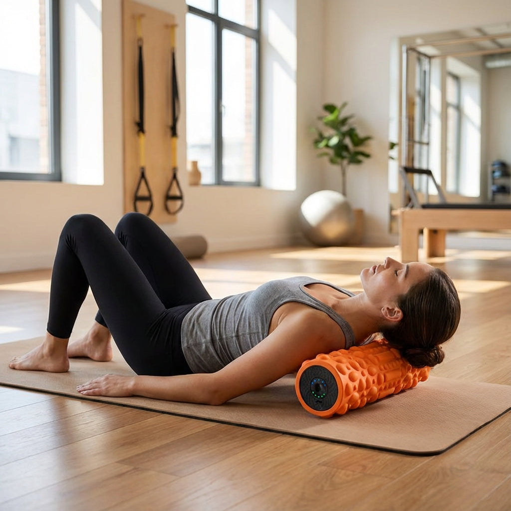 Fitballz™ Electric Foam Roller Bundle – Deep Tissue Vibration & Muscle Recovery